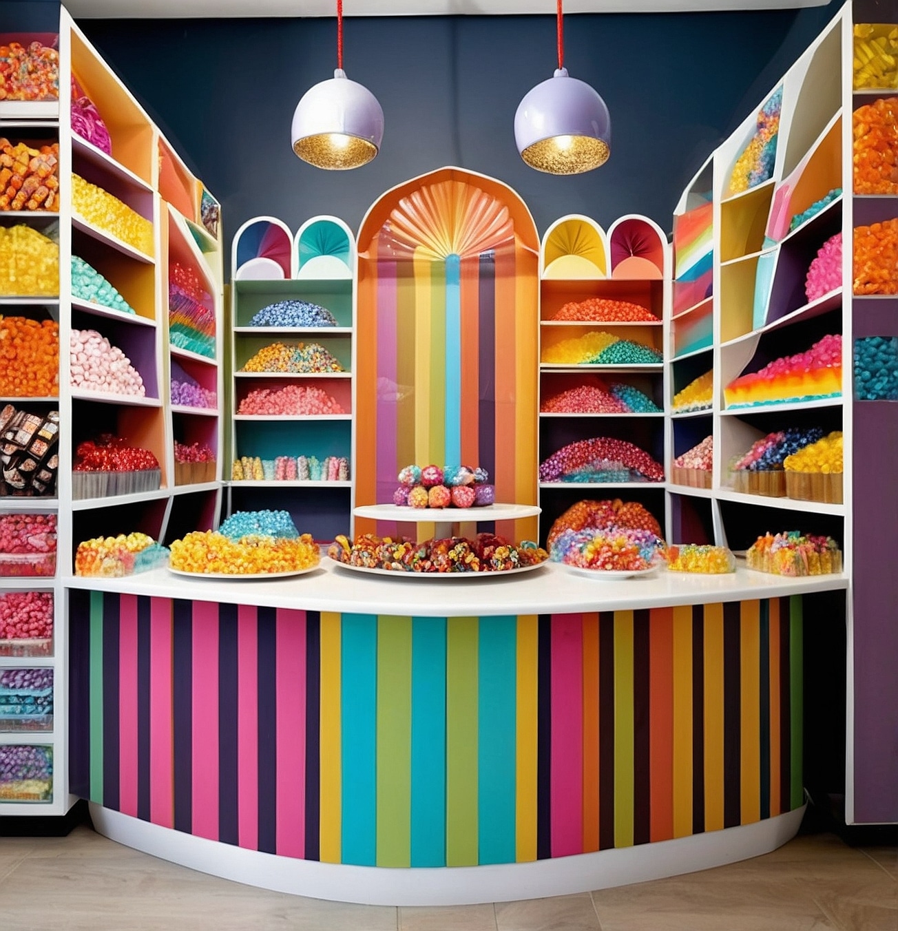 Surtido de chuches tentadoras